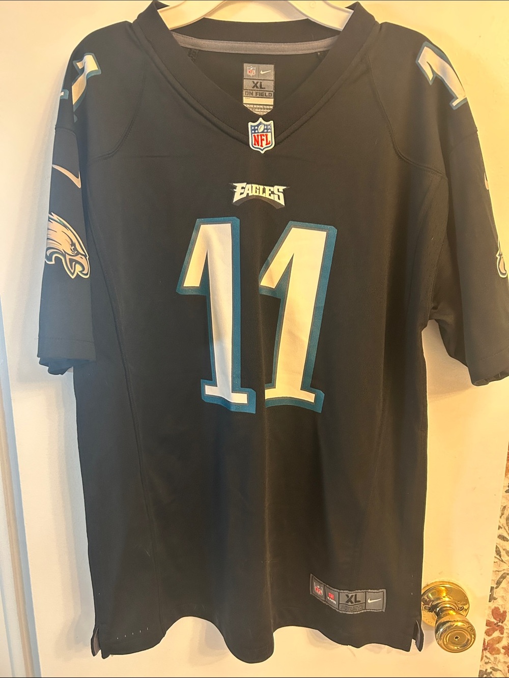 Black Philadelphia Eagles Wentz jersey